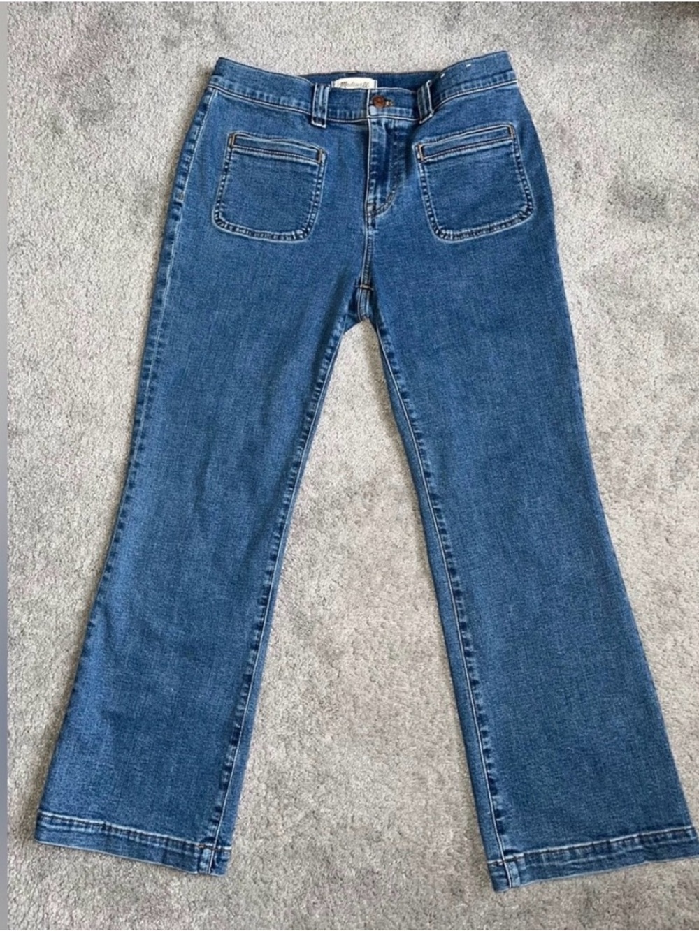 NWOT MADEWELL Midrise Kick Out Jean 29